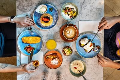 Fine dining at The Magnolia Hotel