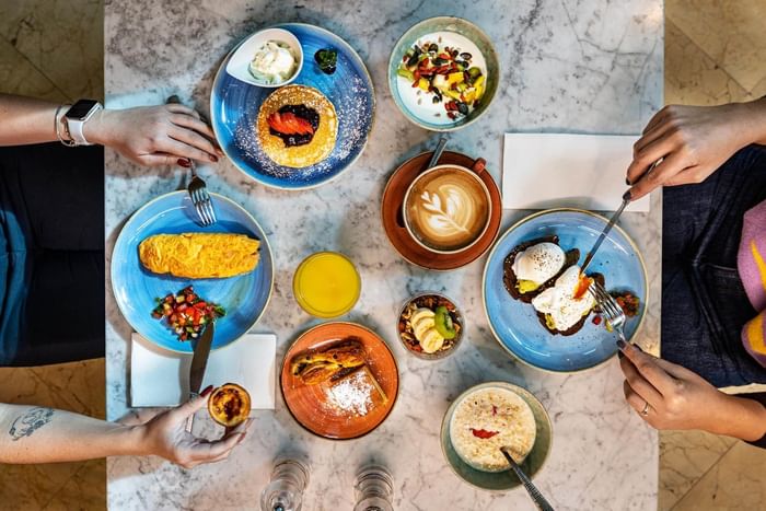 Fine dining at The Magnolia Hotel