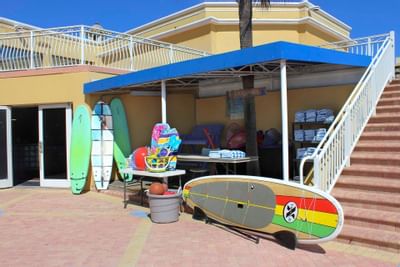Daytona Beach water sport rentals at The Plaza
