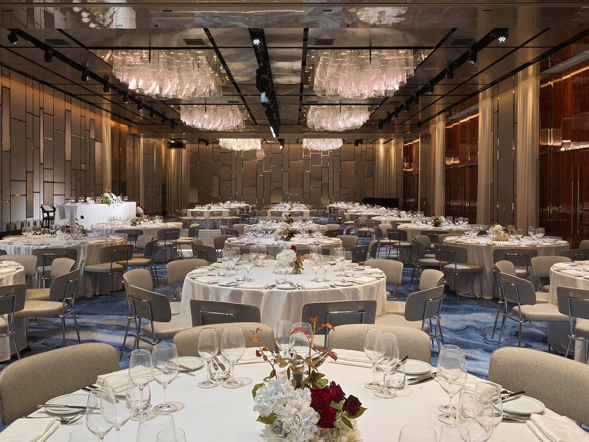 Interior of Pearl Ballroom at Crown Towers Sydney