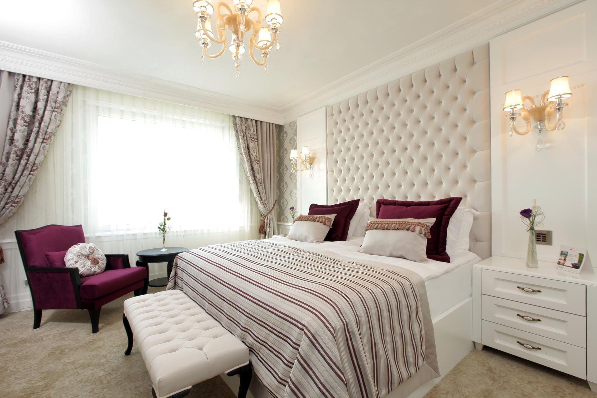 King Corner Suite with King size bed at WOW Istanbul Hotel