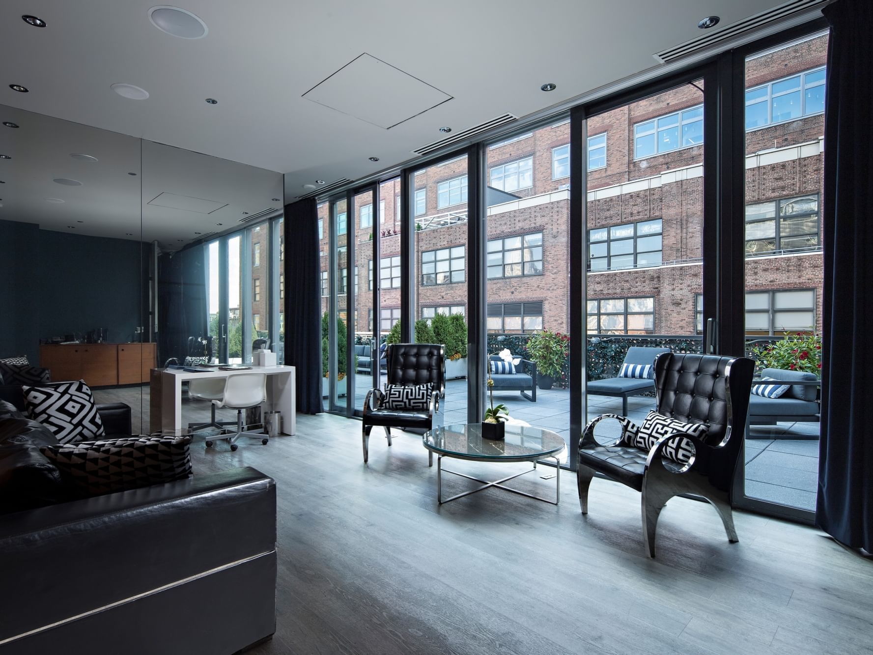 South Tower Terrace Living Room