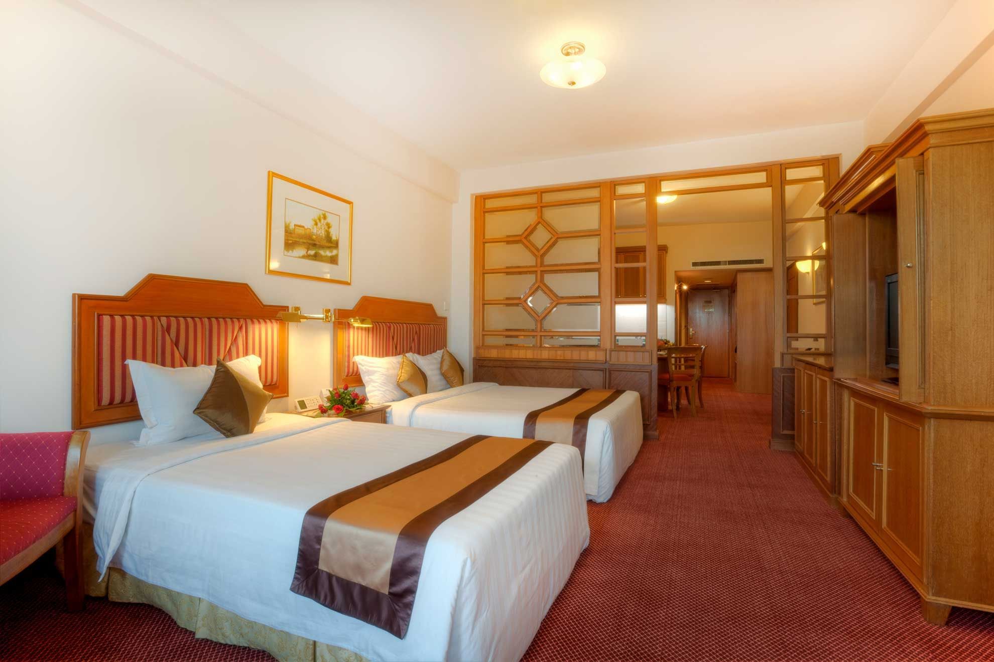 Executive Suite King Plus with dinning area and balcony at Sunway Hotel Phnom Penh