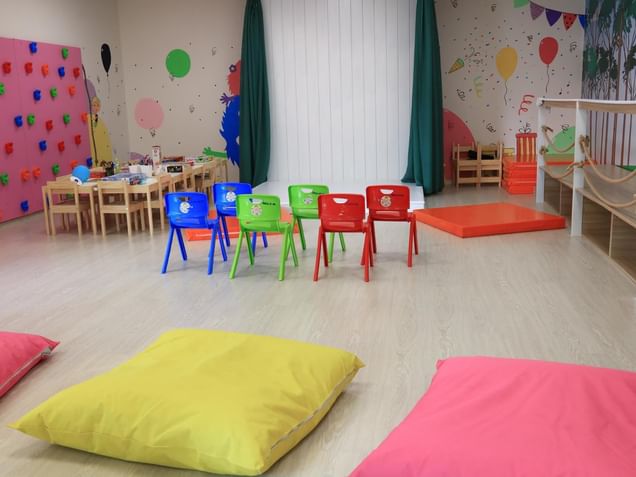 Kids play area at Design Plus Seya Beach Hotel