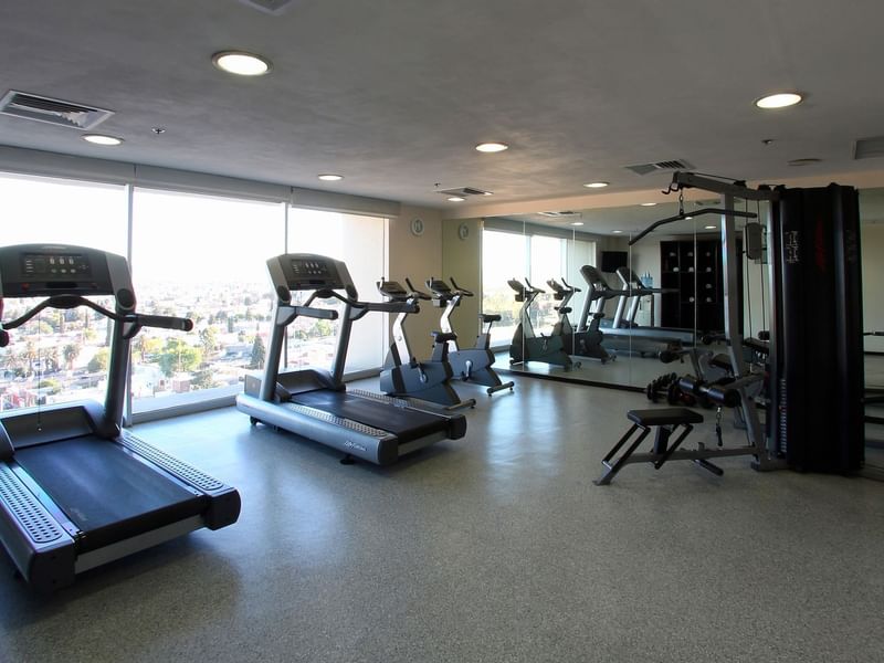 Fully equipped Gym Wellness center at Fiesta Inn Hotels