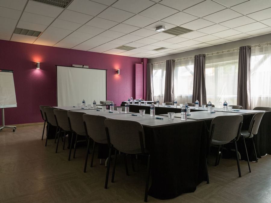 Interior of a meeting room at Hotel Eclipse