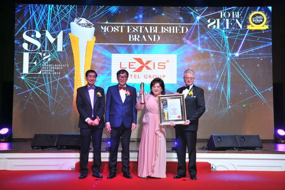 Lexis Hotel Group won the most established brand in hospitality industry