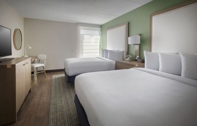 double queen beds