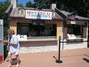 Montreal booth at EPCOT's International Food and Wine Festival