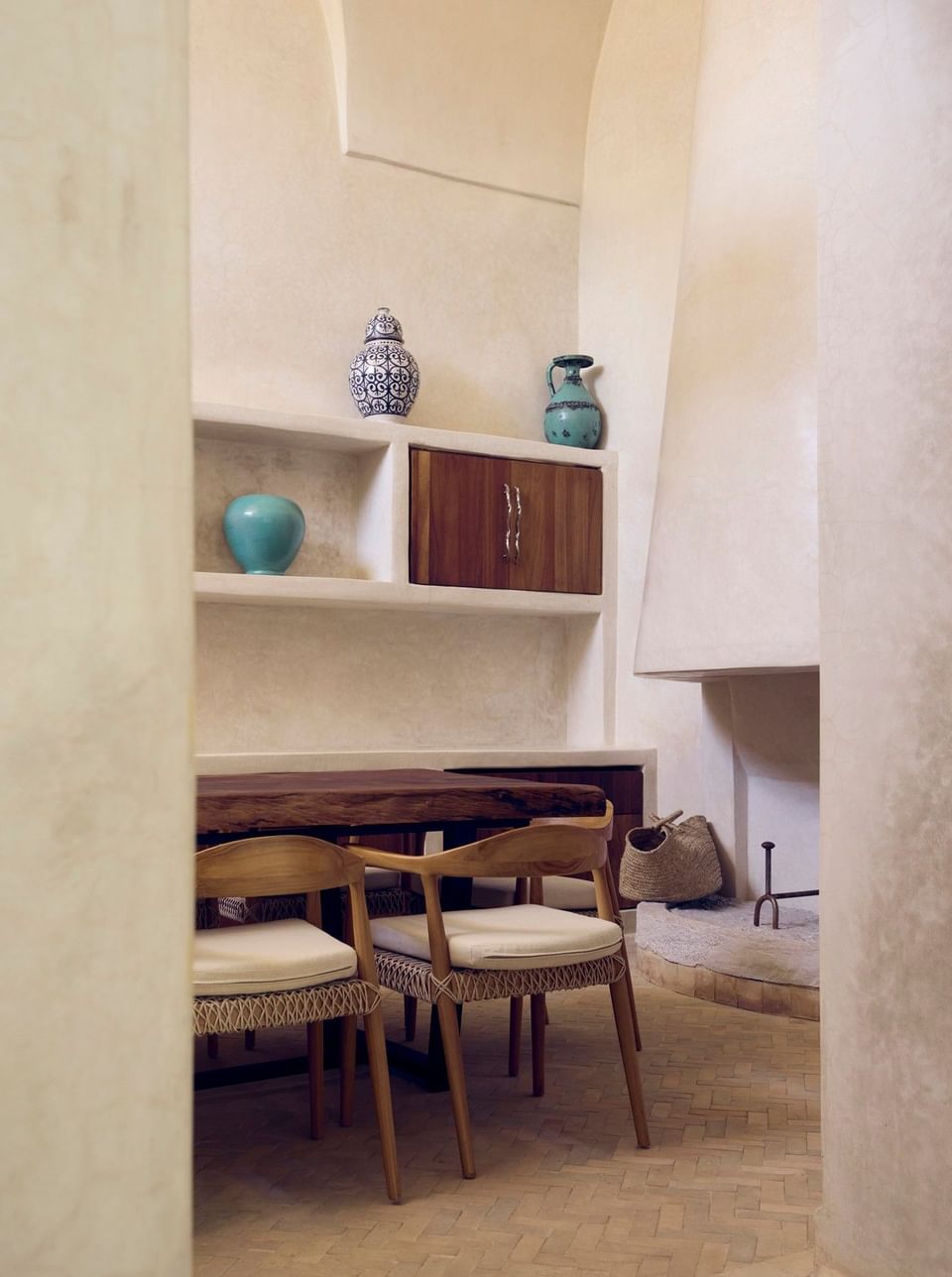 Dining Area at Nobu Hotel Marrakech Riad