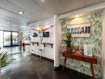 Spacious area in the lobby at Stay Hotel Waikiki