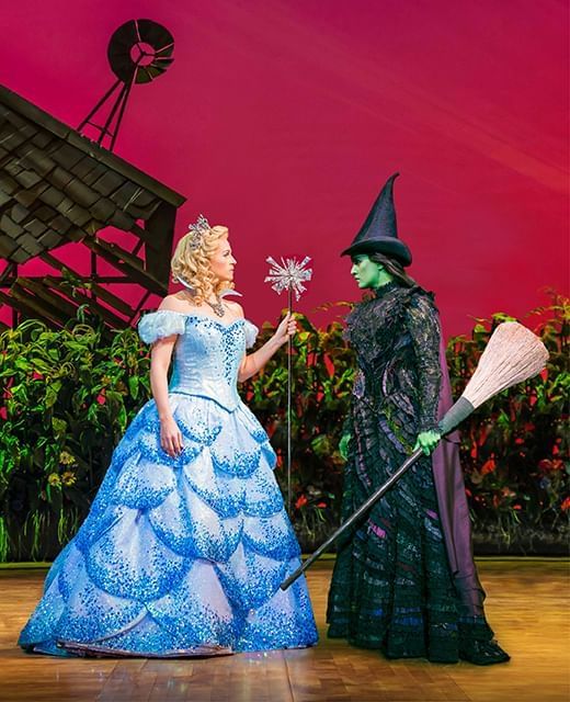 Wicked Characters performing on stage at The Clermont Victoria