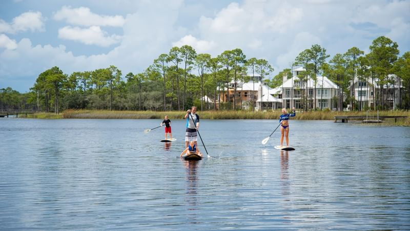 Stand up Paddle boarding at Western Lake