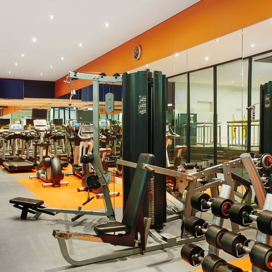 Fully equipped Fitness Lounge at Pullman Albert Park