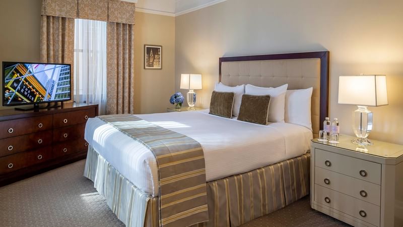 Premiere City View Suite Bedroom