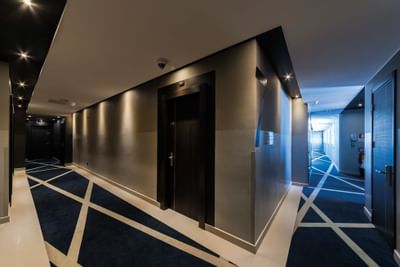 Piano Corridoio Hotel Manin Milano