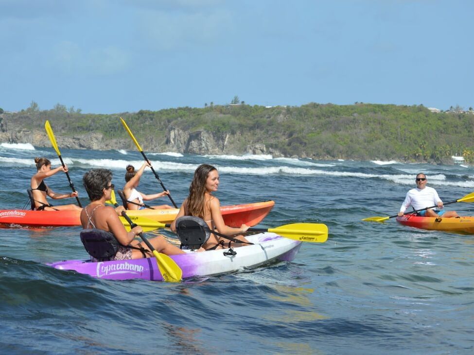 Canoe rides at East Coast Beach House Getaway near Abidah Hotel