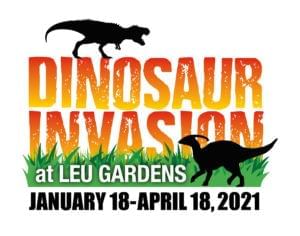 Poster of Dinosaur Invasion at Leu Gardens, Rosen Inn Universal