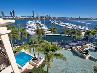 View of the Private Marina from Imperial Gold Coast