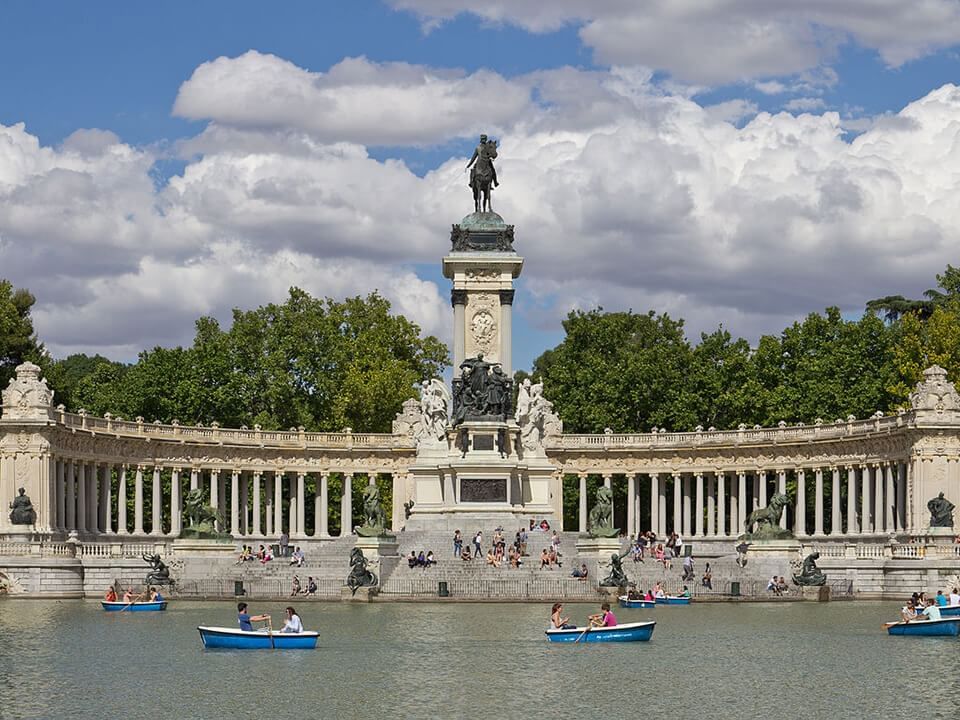 What to see in Madrid in 2 days Parque del Retiro