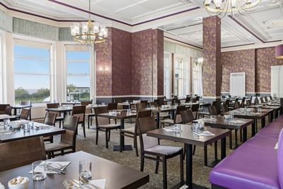 Restaurant at The Grand Atlantic Hotel in Weston-super-Mare