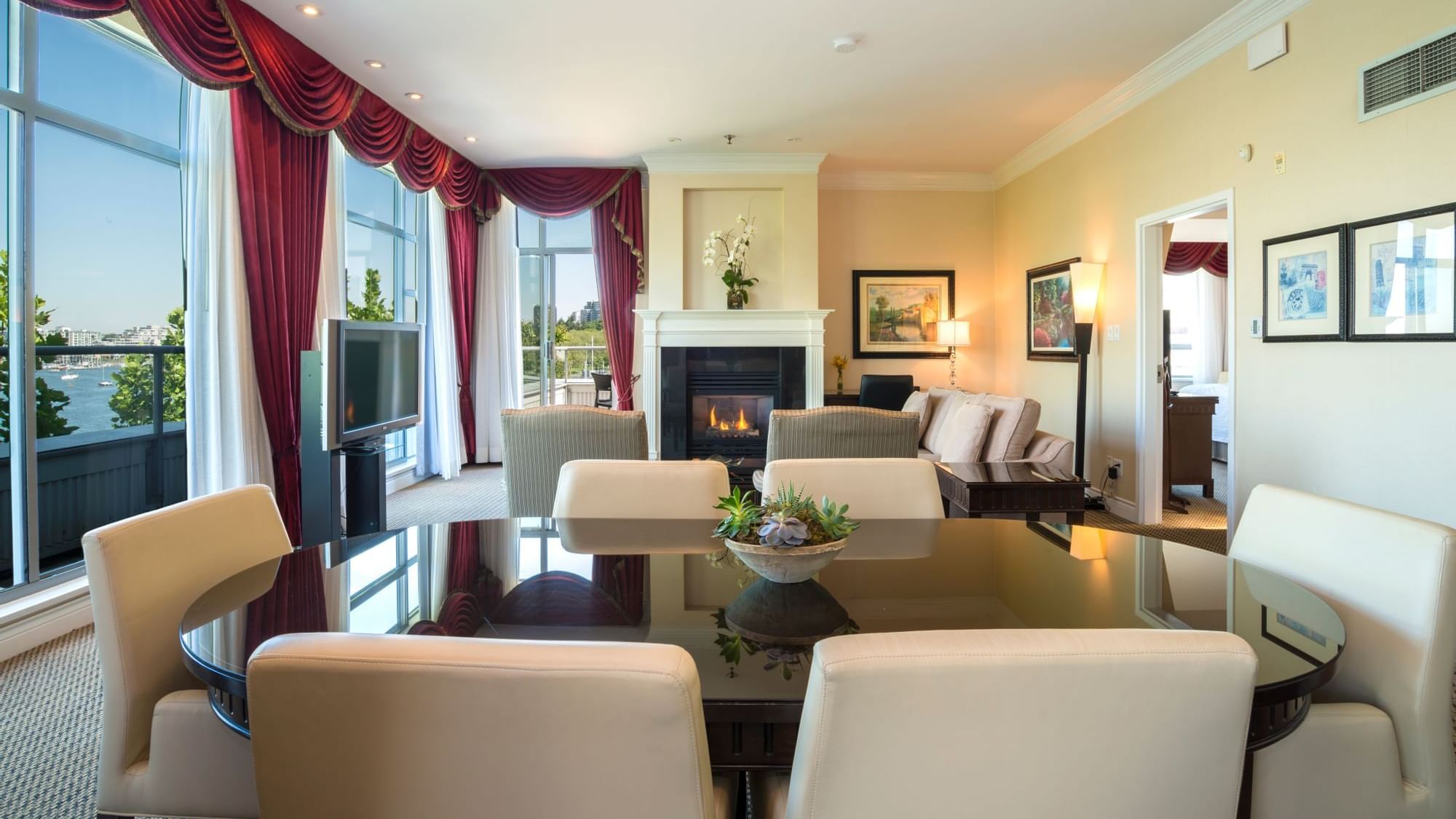 Photo inspiration: Island Resort Penthouse Suites Reference: Pelican Bay False Creek Penthouses
