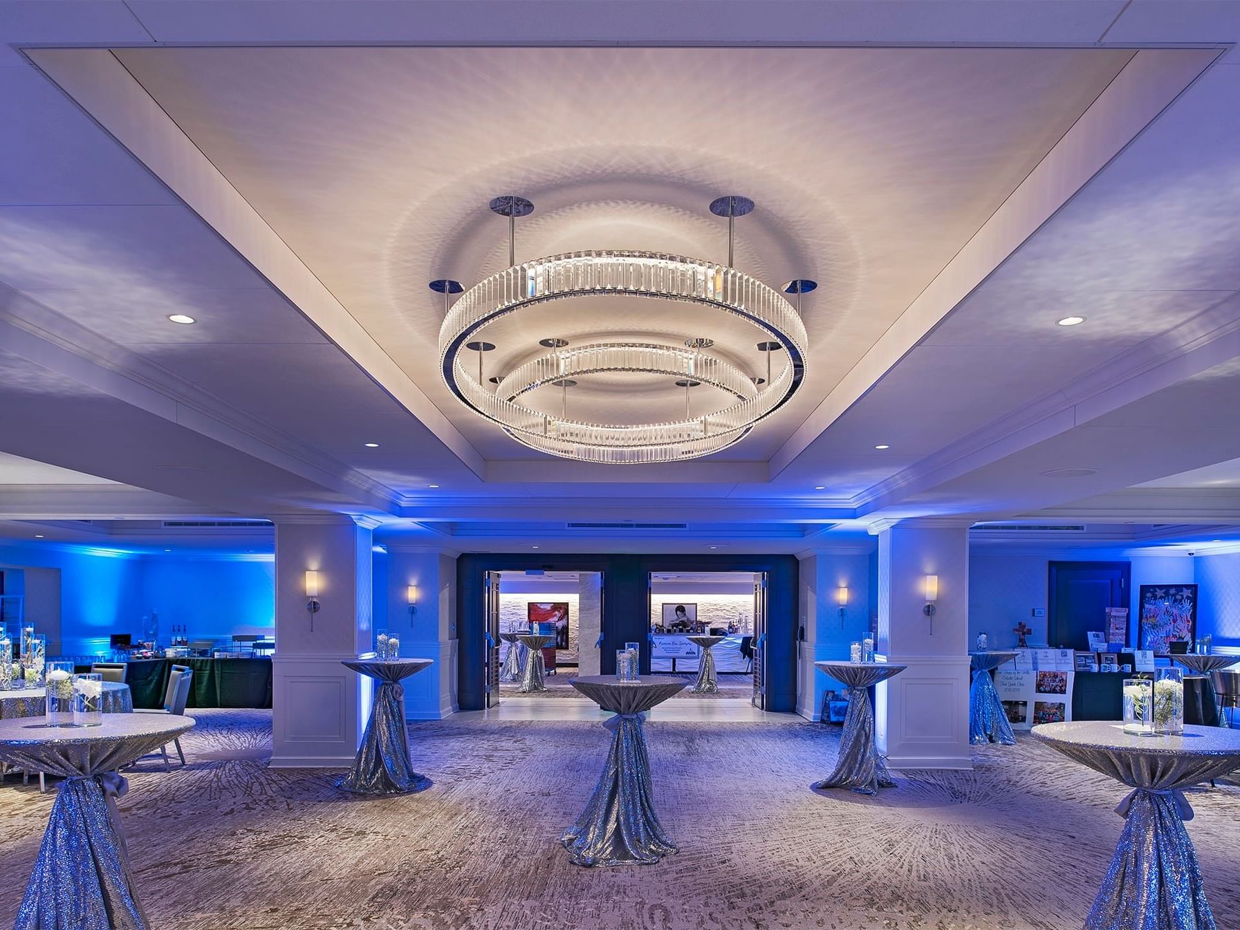 Interior of The Grand Ballroom at Kingsley Bloomfield Hills