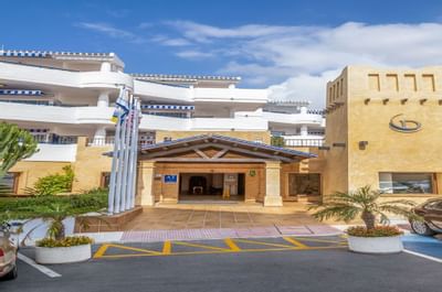 Sahara Sunset Resort Entrance