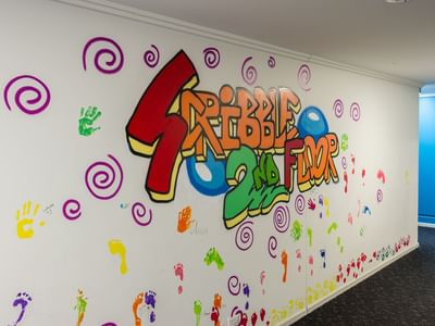 UniLodge @ANU Warrumbul Lodge Canberra_Level 2 Feature Wall