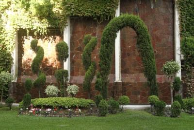 The garden in Hotel Emperador Buenos Aires