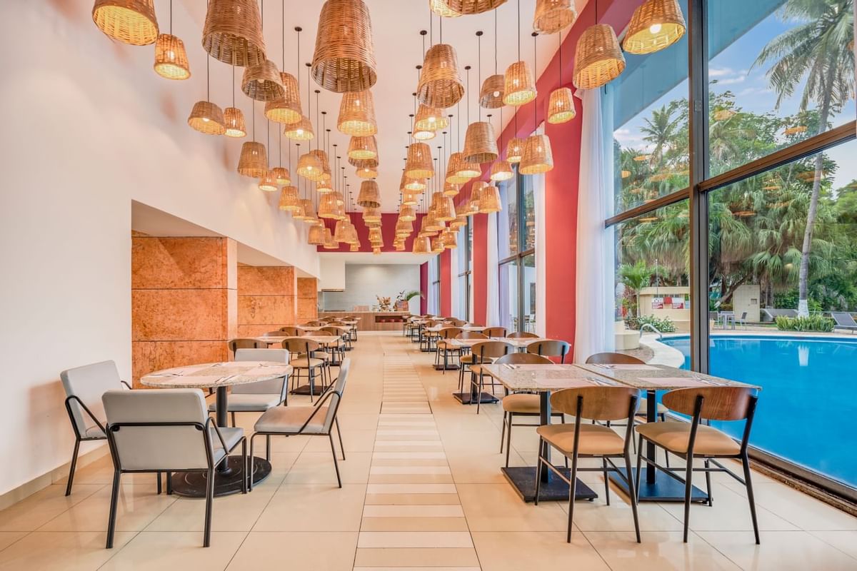 Mesas de comedor en Tita Comedor Mexicano, Hoteles Fiesta Inn