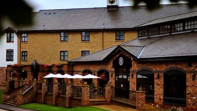 Exterior view of the entrance to Village Hotel Liverpool