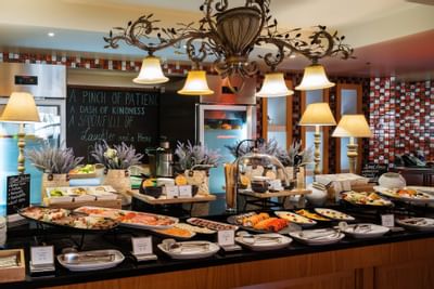 Olivera restaurant at Intercontinental Kyiv hotel