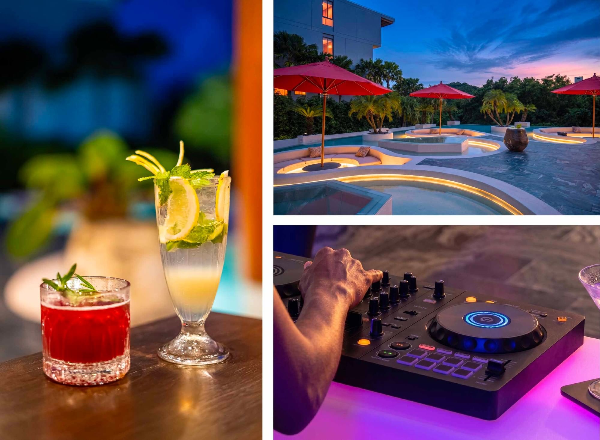 Sunset DJ Cocktail