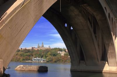 bridge over water