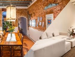 Dining & lounge area in Cheong Fatt Tze near St. Giles Wembley