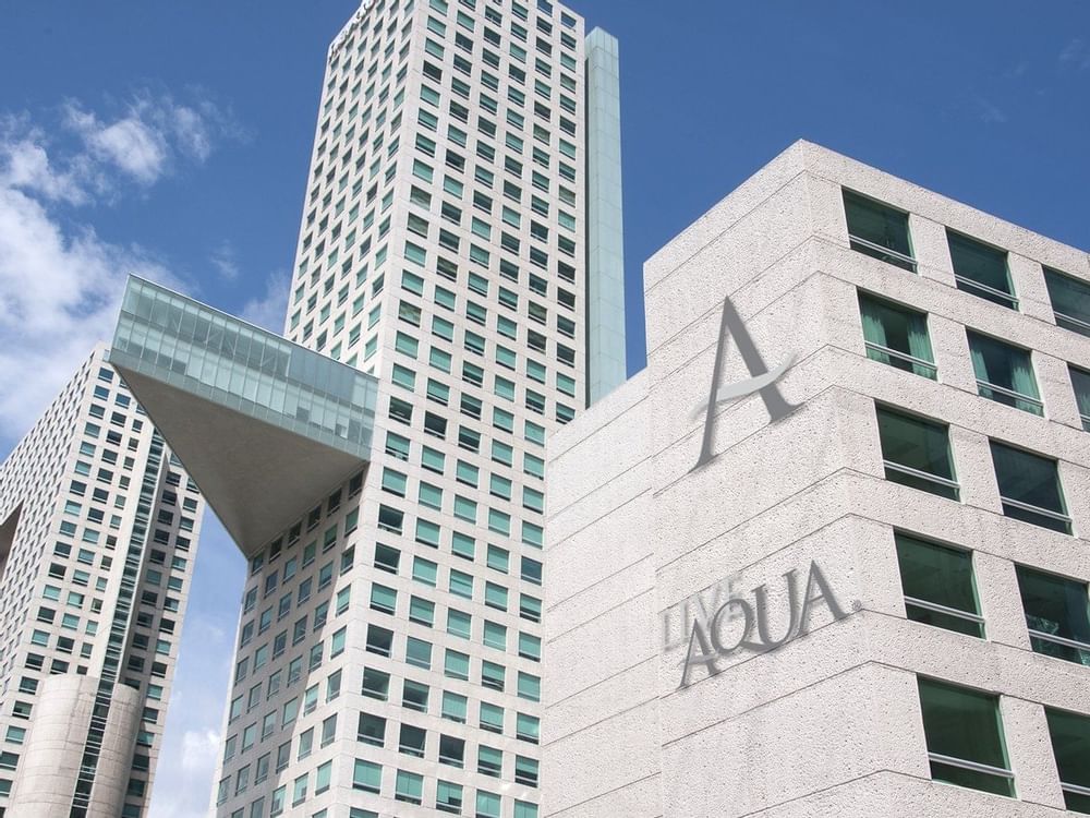 Arcos Bosques shopping mall near the La Colección Resorts