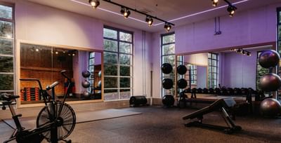 east park gym workout area at easthampstead park in wokingham