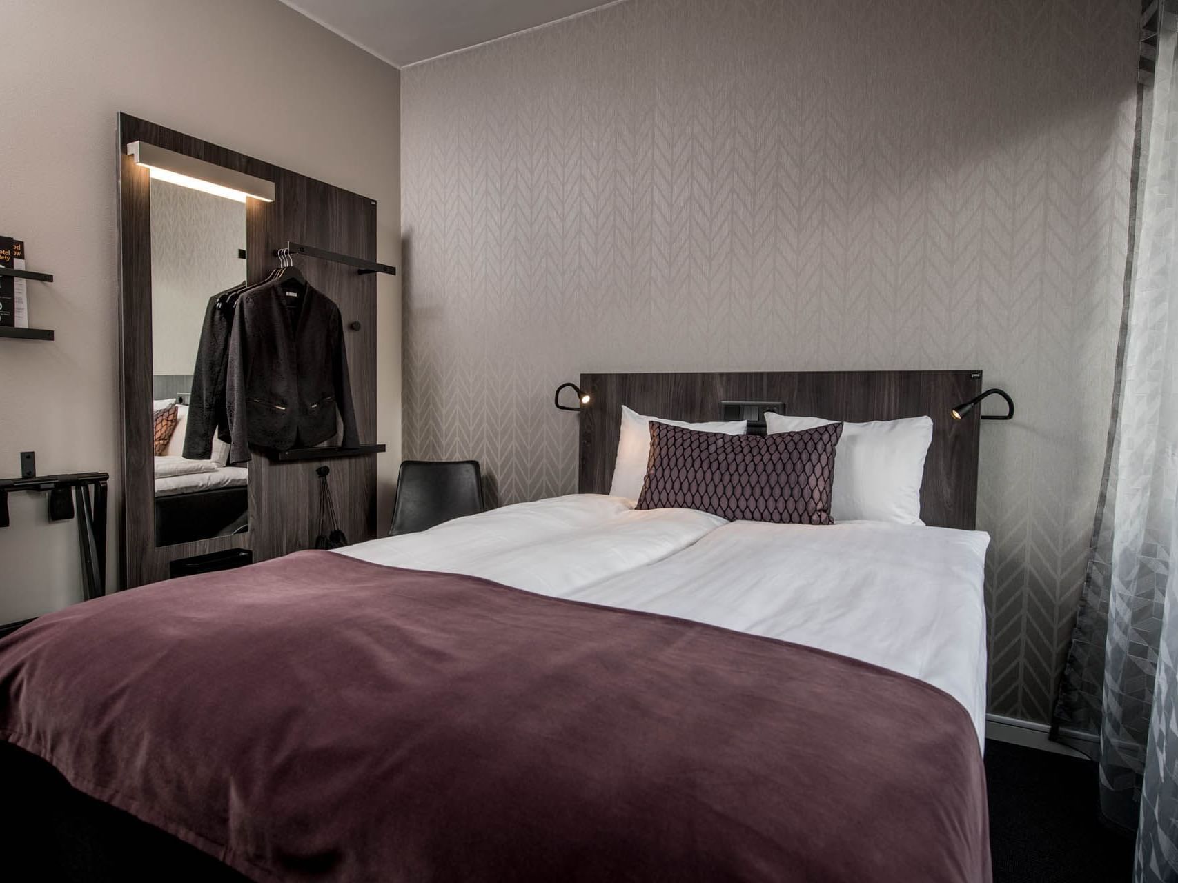 Small Double Room at Hotel Tegnérlunden in Stockholm, Sweden