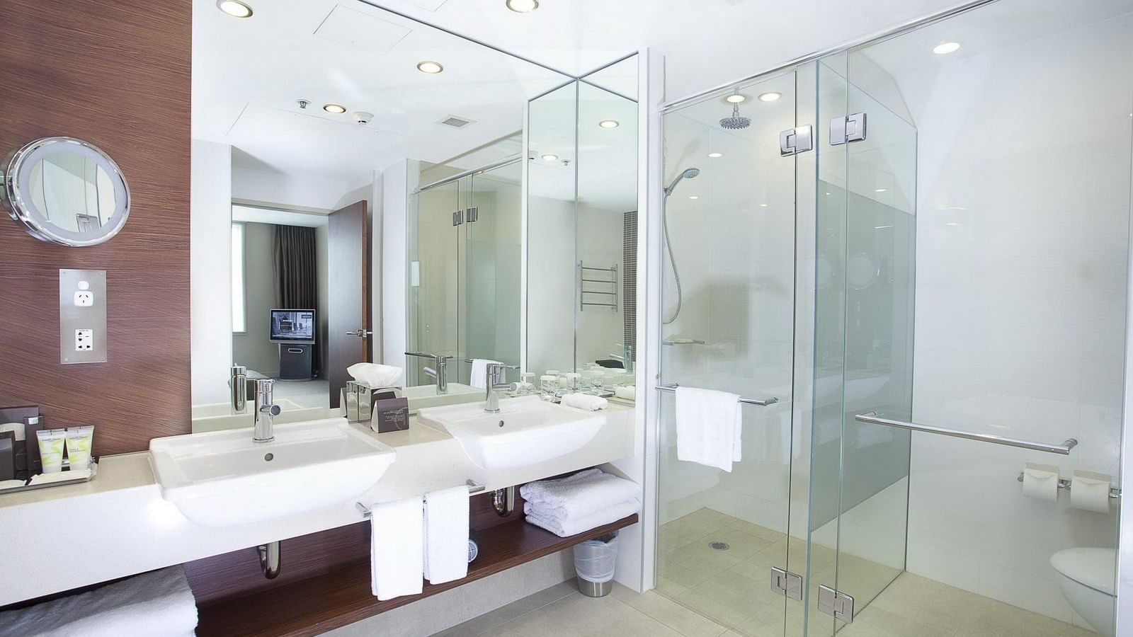 Bathroom In Guests room at Pullman Sydney Olympic park