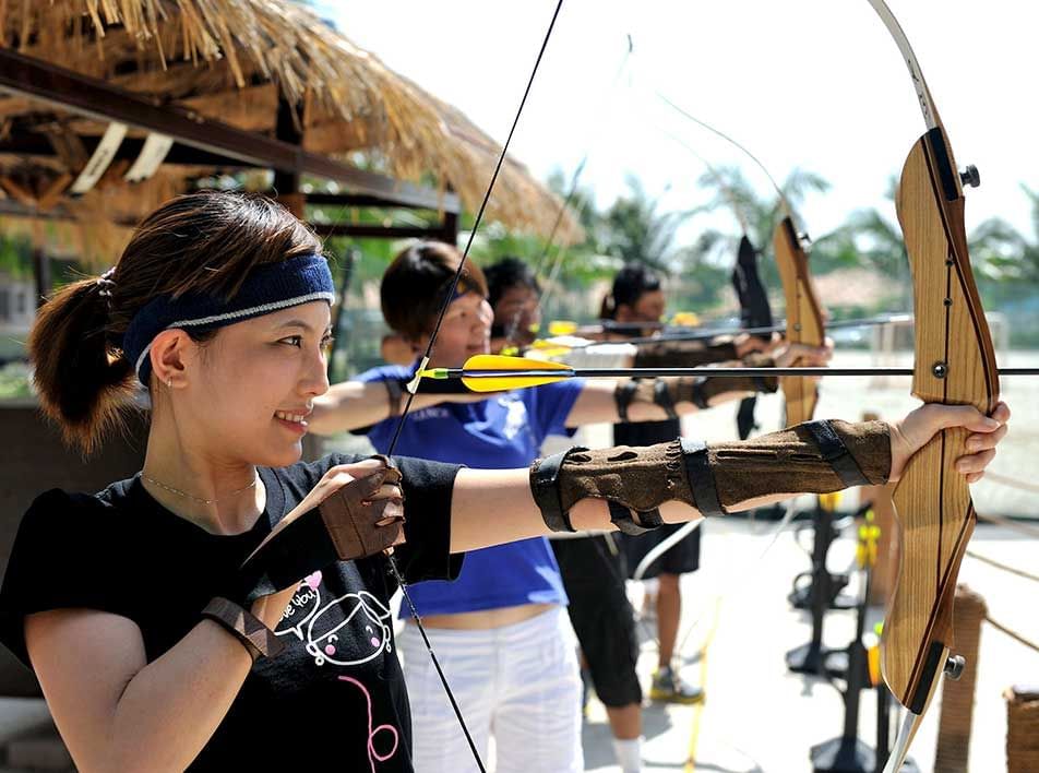 Archery outdoor activities at Grand Lexis PD 