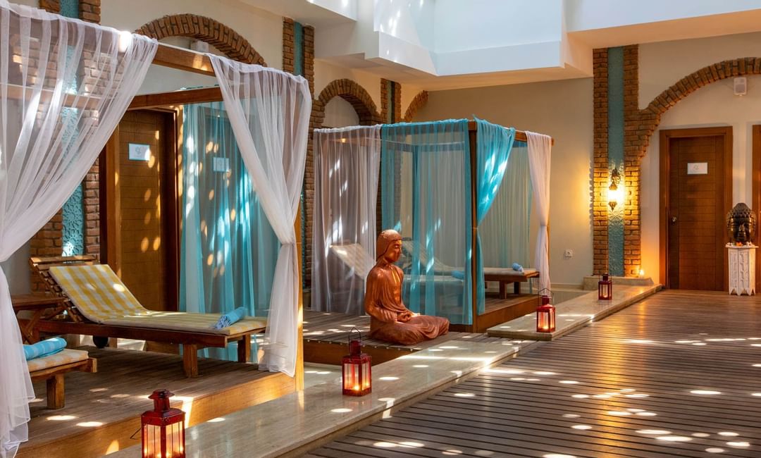 Bodrum Imperial'deki spada salon alanının içi