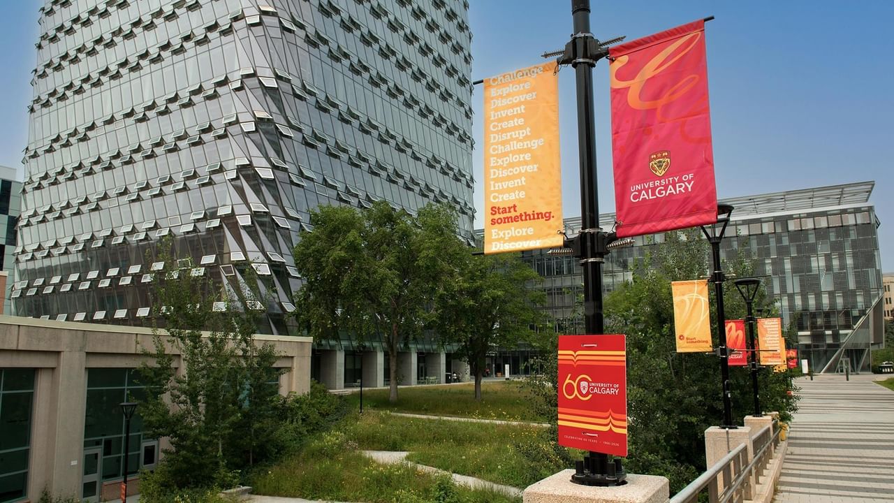 Exterior of University of Calgary