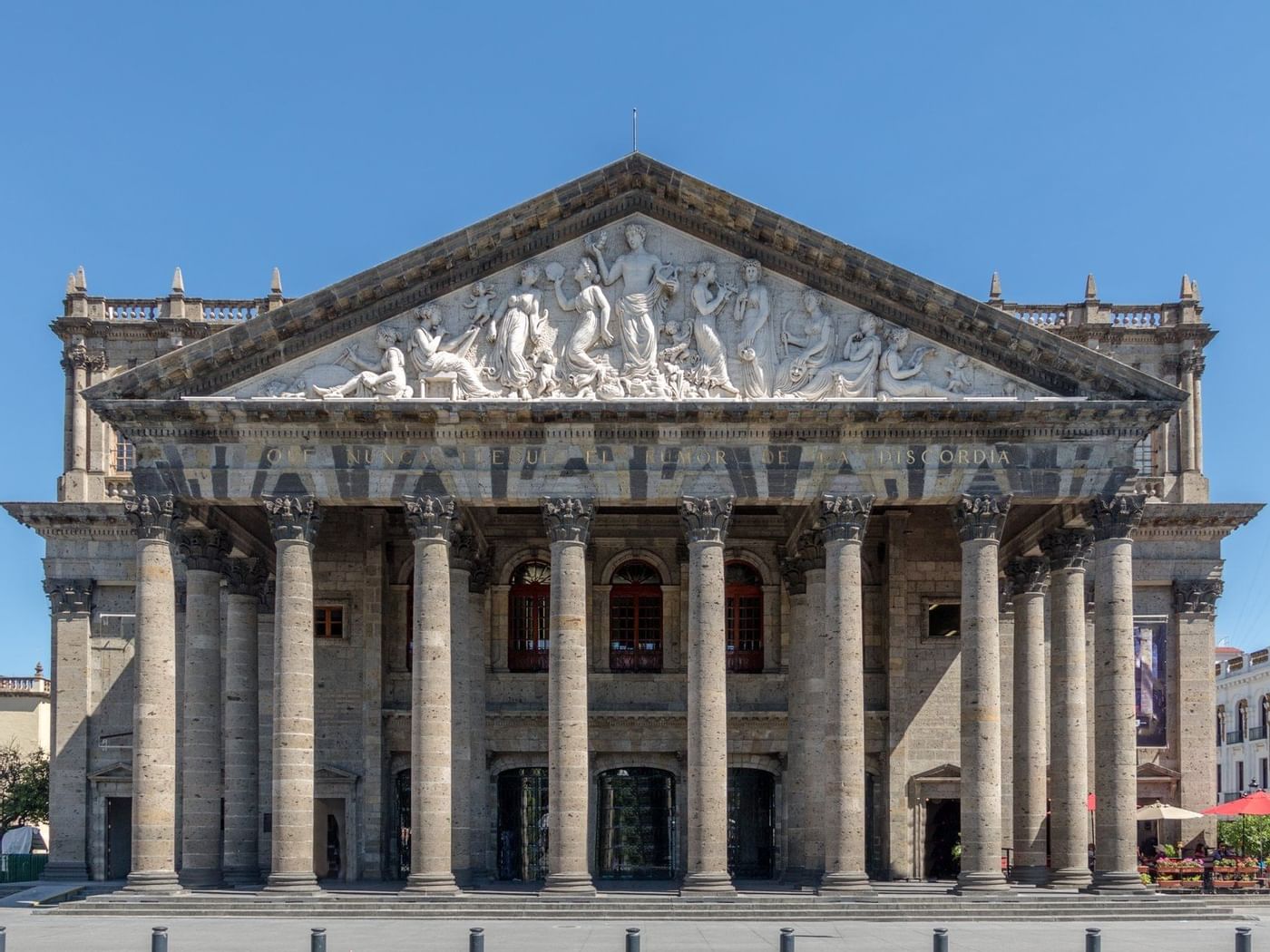 Exterior of Teatro Degollado near Grand Fiesta Americana