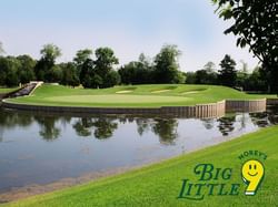 Big Little 9 Par 3 golf course green near our Cape May NJ hotel