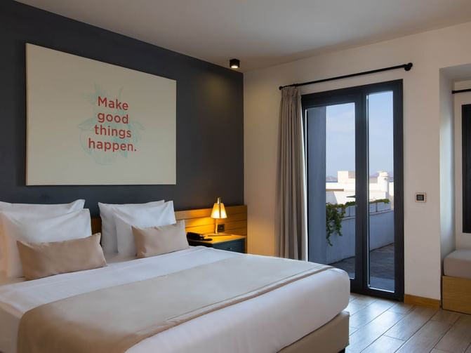 Deluxe Double Room with Sea View and Terrace