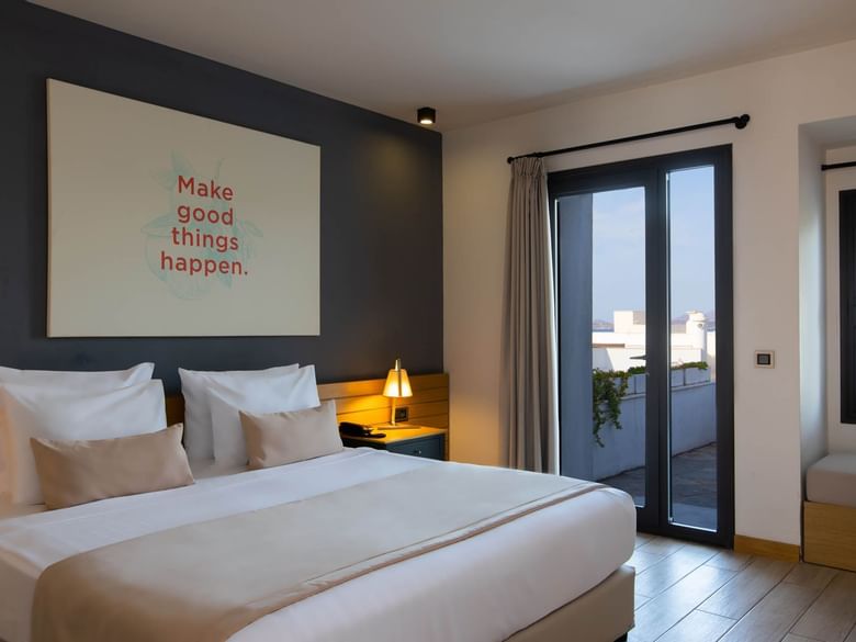 Deluxe Double Room with Sea View and Terrace