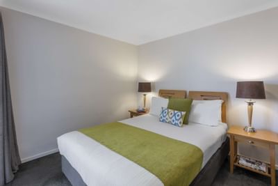 Bedroom in One Bedroom Apartment at Nesuto Hotels