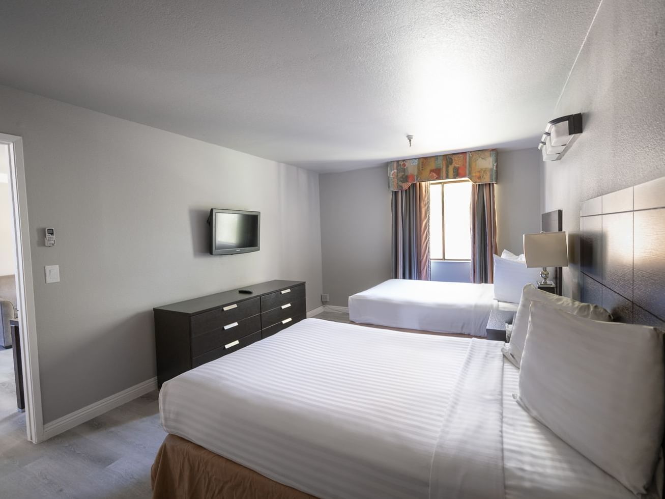 Interior of Extended Stay 2 Double Beds at Alexis Park Resort