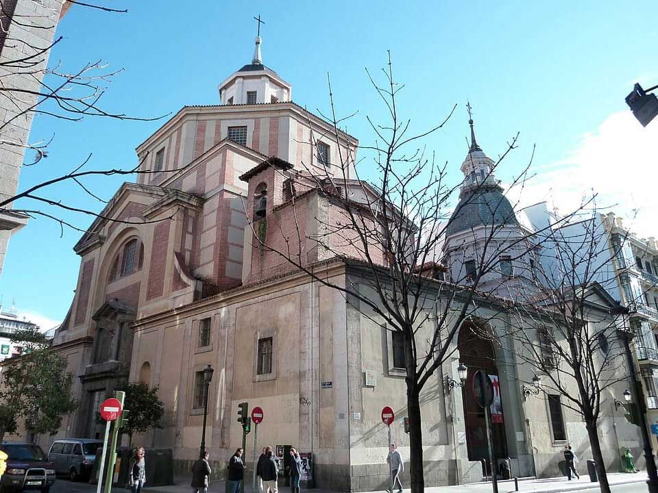 Barrio de las Letras de Madrid Iglesia de San Sebastián